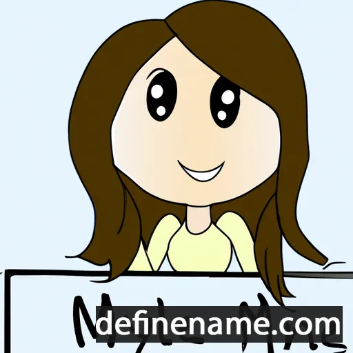 Myleene cartoon