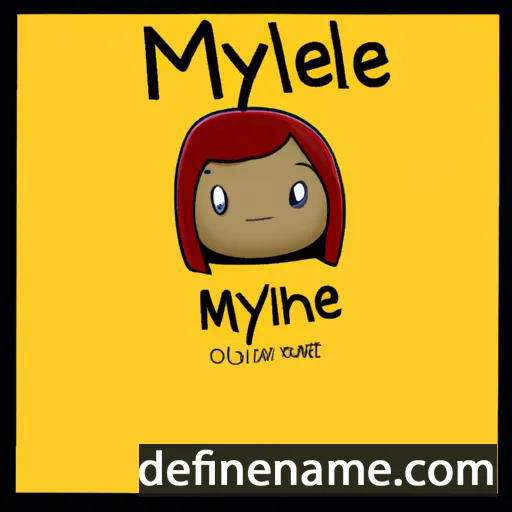 Mylene cartoon