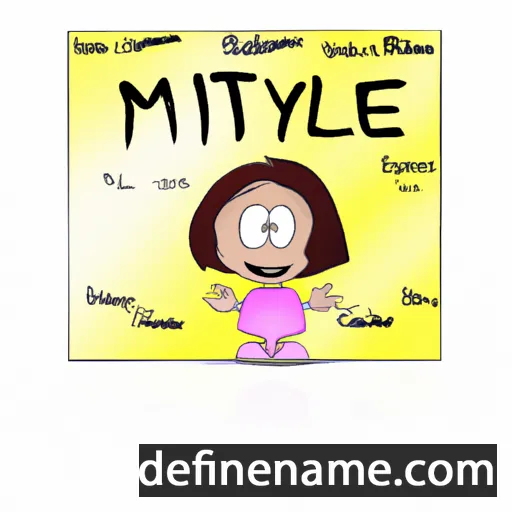 Mylette cartoon