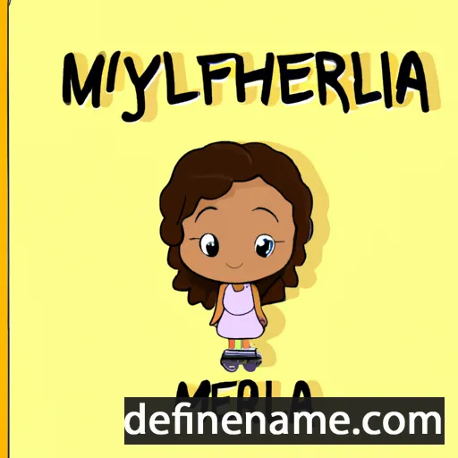 Myrella cartoon