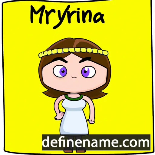 Myrina cartoon