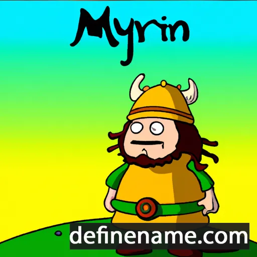 Mýrún cartoon