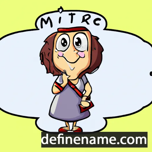 Myrtice cartoon