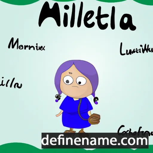 Myrtilla cartoon