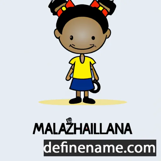 Mzwenhlanhla cartoon