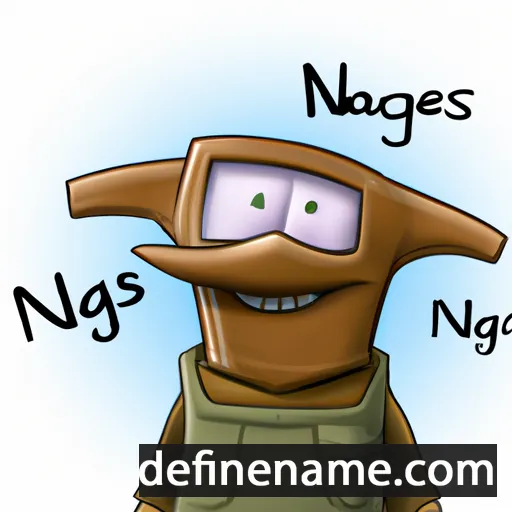 Naglis cartoon