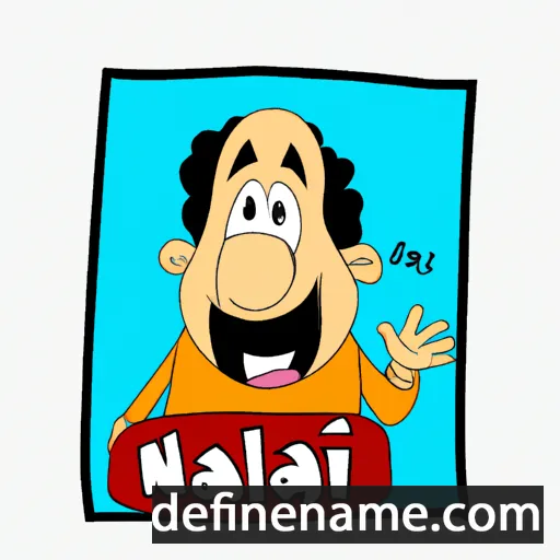 cartoon of the name Nahal