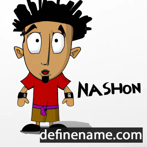 Nahshon cartoon