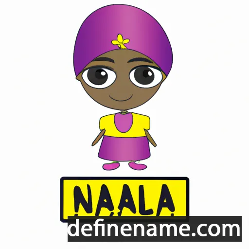 Naijla cartoon