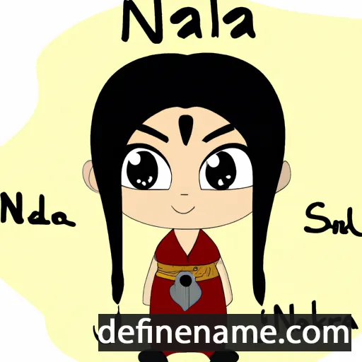 cartoon of the name Naja