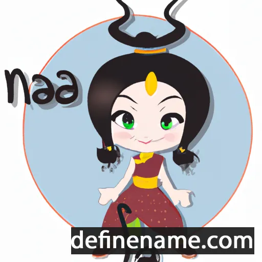 cartoon of the name Naja