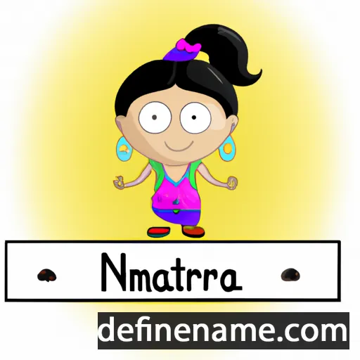 Namrita cartoon