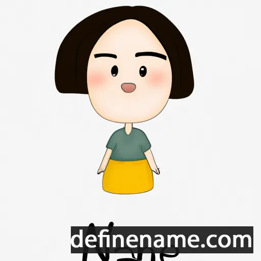 Nan-hee cartoon