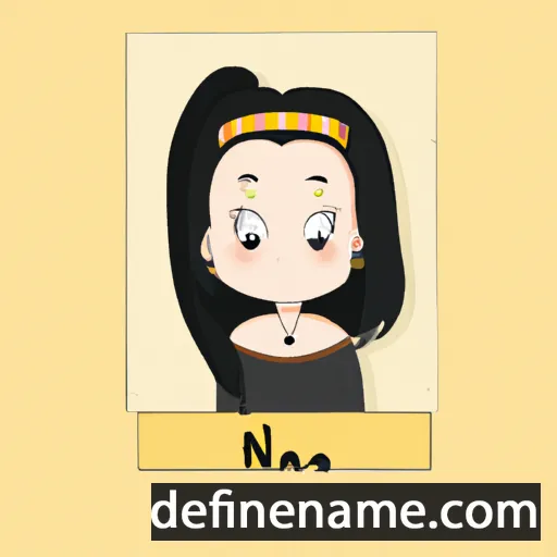 cartoon of the name Nana