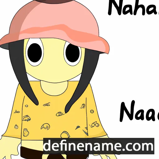 Nanaha cartoon