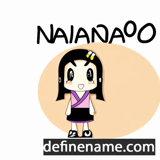 cartoon of the name Nanako