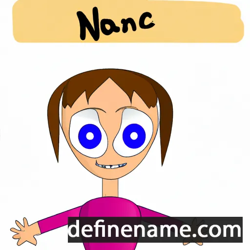 Nanci cartoon