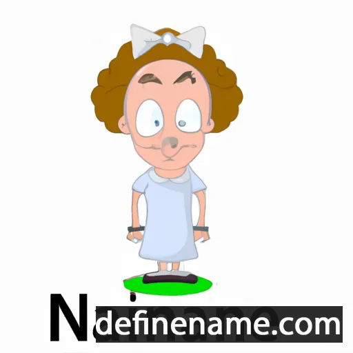 cartoon of the name Nannie