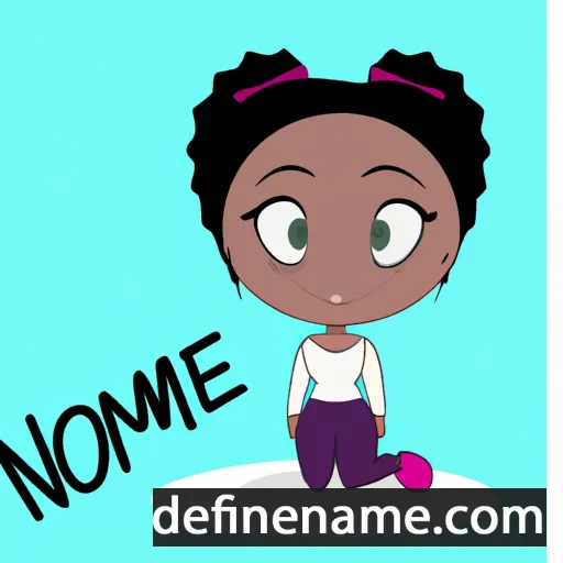 Naomée cartoon