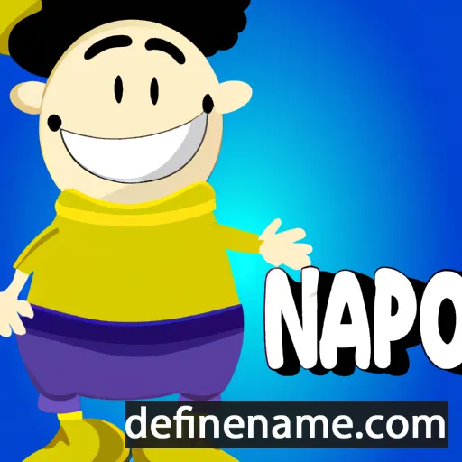 cartoon of the name Napo