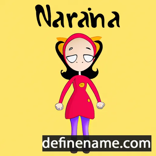 Narina cartoon