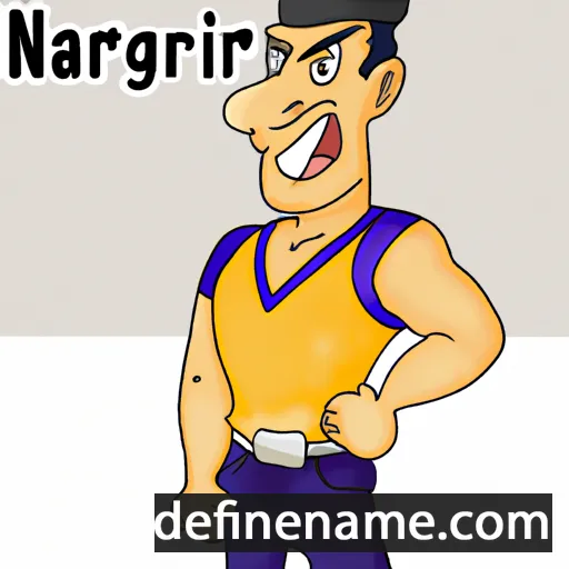 Narsingh cartoon