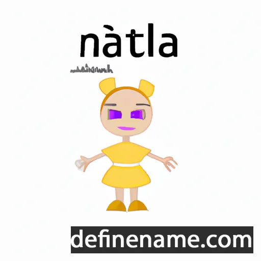 Natala cartoon