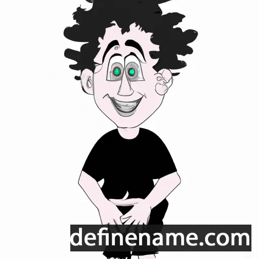 Nathaël cartoon