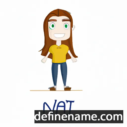 cartoon of the name Nati