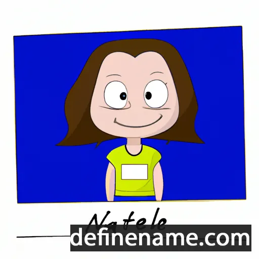 Natlie cartoon