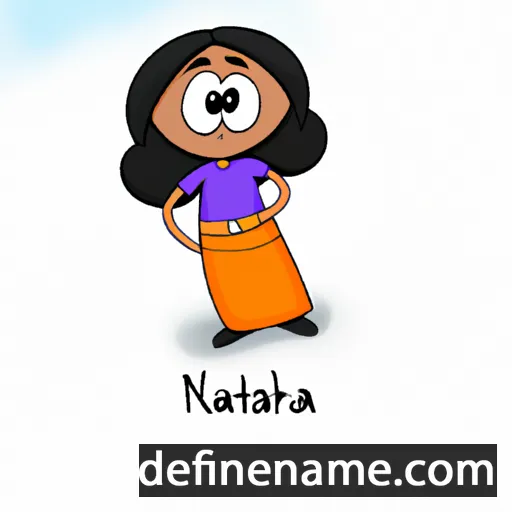 Natthika cartoon