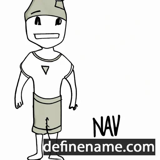 cartoon of the name Navi