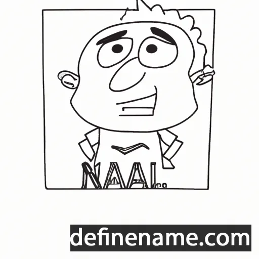 Nazali cartoon