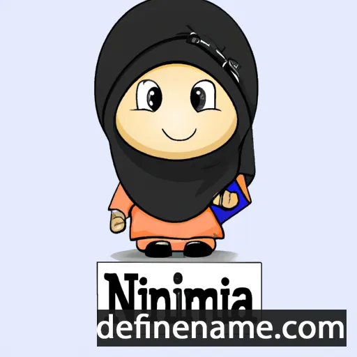 Nazimah cartoon