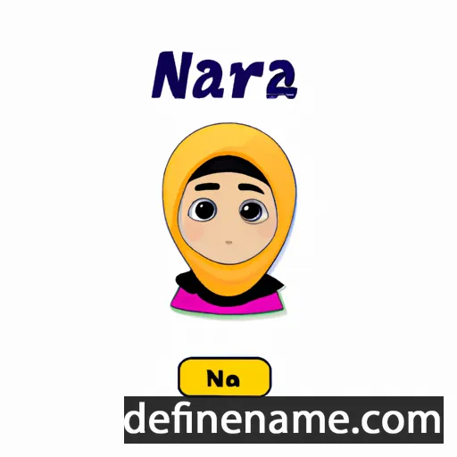 Nazira cartoon