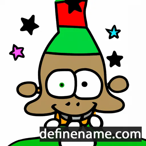 cartoon of the name Nazo