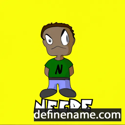 Néandre cartoon