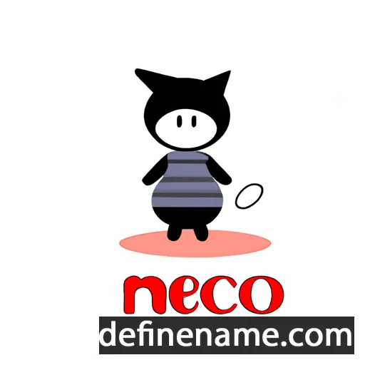 cartoon of the name Neco