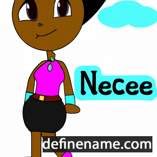 Necole cartoon