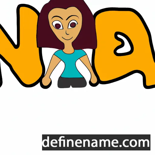 cartoon of the name Neda