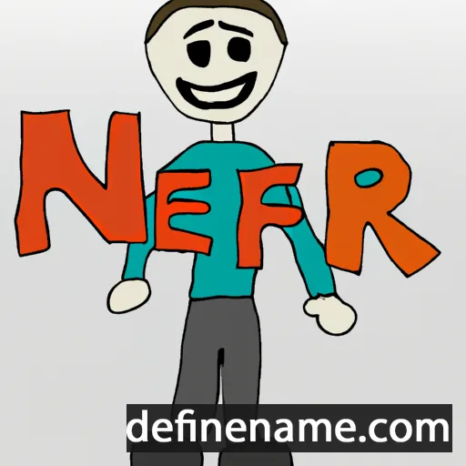 Nefr cartoon