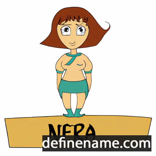 cartoon of the name Neira