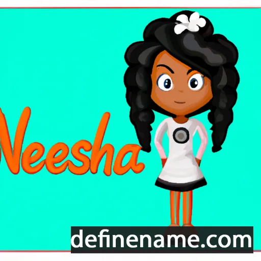 Nekeesha cartoon