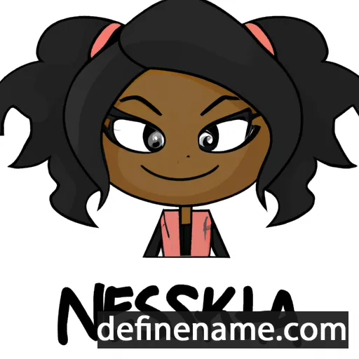 Nekeisha cartoon