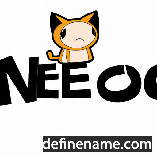 cartoon of the name Neko