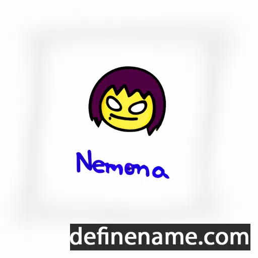 Nemetona cartoon