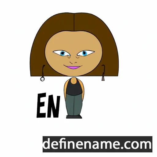 cartoon of the name Nena