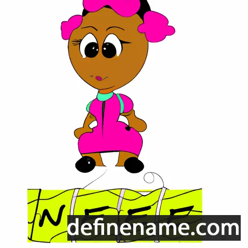 cartoon of the name Nene