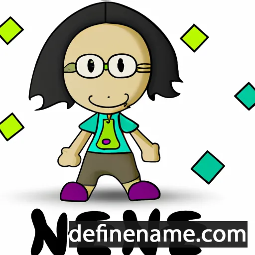 cartoon of the name Nene