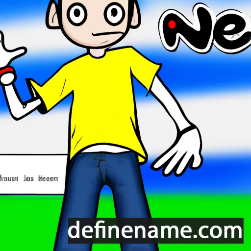 cartoon of the name Neno